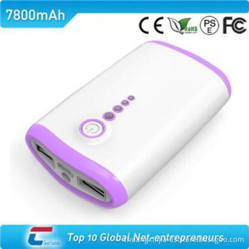 7800mah Cute design power bank for iphone4